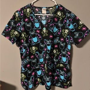 Monster’s Inc Scrub Top